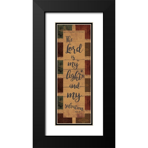 My Light Black Modern Wood Framed Art Print with Double Matting by Villa, Mlli