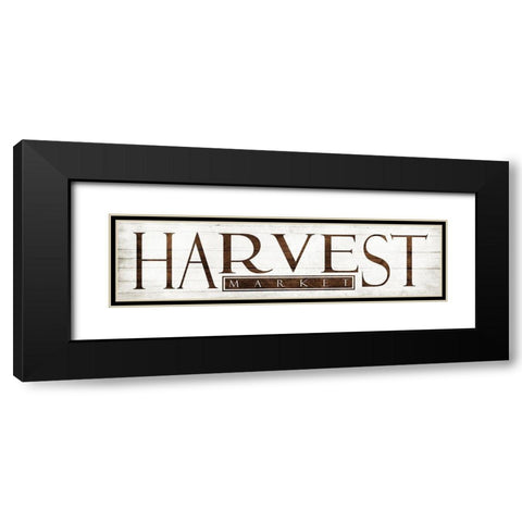 Harvest Market Black Modern Wood Framed Art Print with Double Matting by Villa, Mlli