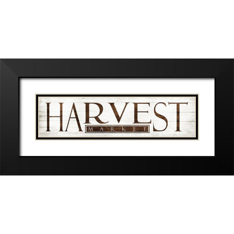 Harvest Market Black Modern Wood Framed Art Print with Double Matting by Villa, Mlli