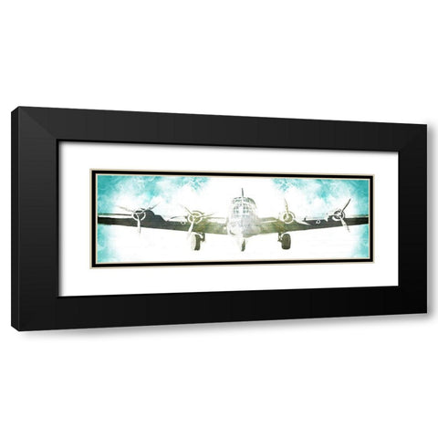 Time To Fly Black Modern Wood Framed Art Print with Double Matting by Villa, Milli