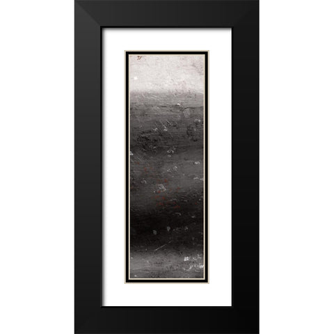 Stone Cold 1 Black Modern Wood Framed Art Print with Double Matting by Villa, Milli