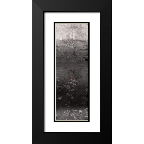 Stone Cold 2 Black Modern Wood Framed Art Print with Double Matting by Villa, Milli