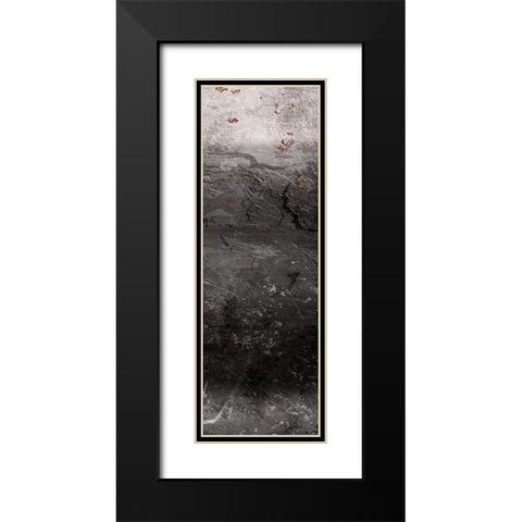 Stone Cold 3 Black Modern Wood Framed Art Print with Double Matting by Villa, Milli