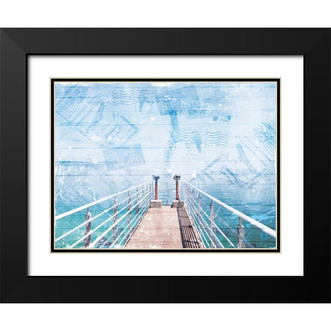 Out To See Black Modern Wood Framed Art Print with Double Matting by Villa, Milli
