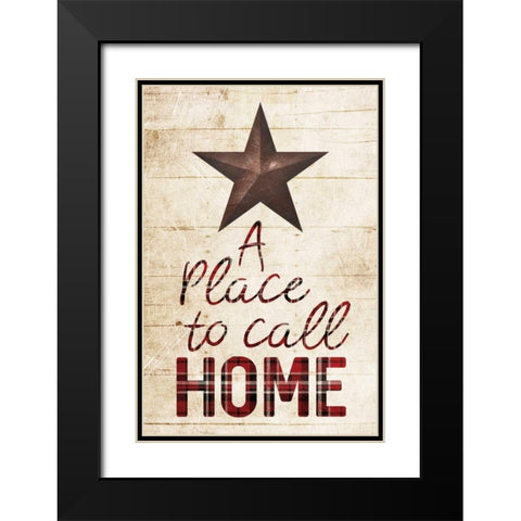 Star Home Black Modern Wood Framed Art Print with Double Matting by Villa, Milli