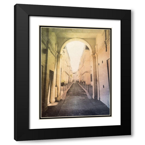 Next Block Black Modern Wood Framed Art Print with Double Matting by Villa, Mlli