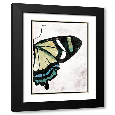 Fun Fly Two Black Modern Wood Framed Art Print with Double Matting by Villa, Mlli