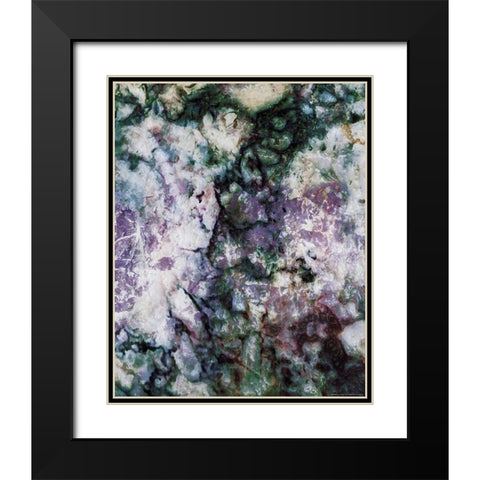 Light Smog Abstract Black Modern Wood Framed Art Print with Double Matting by Villa, Mlli