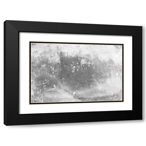 Metallic Wall Black Modern Wood Framed Art Print with Double Matting by Villa, Mlli