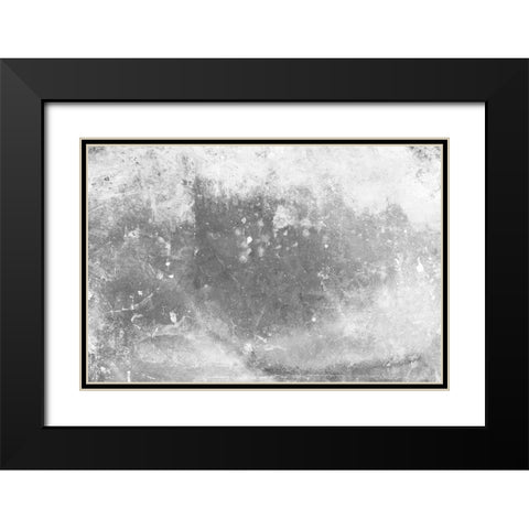 Metallic Wall Black Modern Wood Framed Art Print with Double Matting by Villa, Mlli
