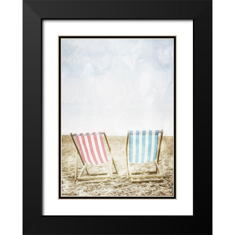 Lets Look Further Out Black Modern Wood Framed Art Print with Double Matting by Villa, Mlli