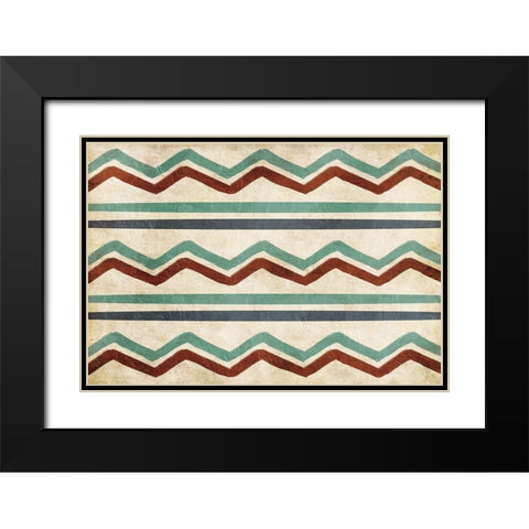 Lets Go Black Modern Wood Framed Art Print with Double Matting by Villa, Mlli