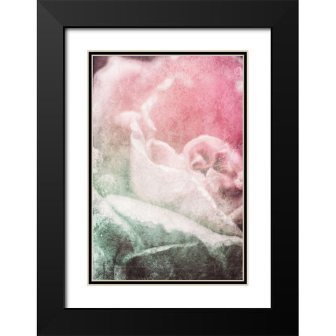 Bushel Of Tropical Black Modern Wood Framed Art Print with Double Matting by Villa, Mlli