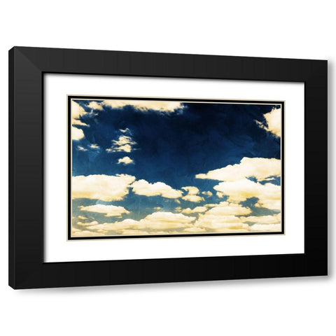 Rich Sky Black Modern Wood Framed Art Print with Double Matting by Villa, Mlli
