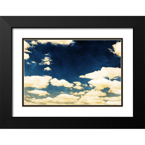Rich Sky Black Modern Wood Framed Art Print with Double Matting by Villa, Mlli