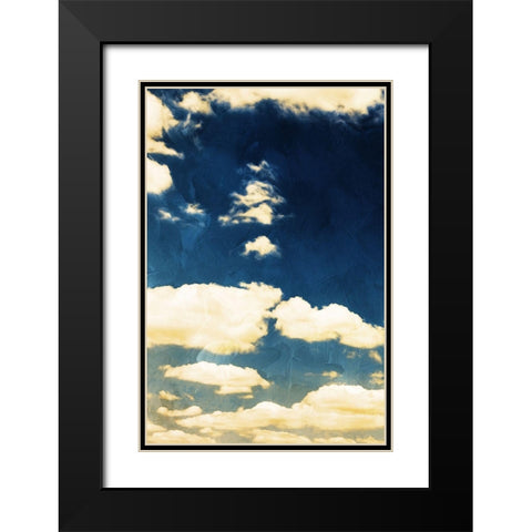 Rich Clouds Black Modern Wood Framed Art Print with Double Matting by Villa, Mlli