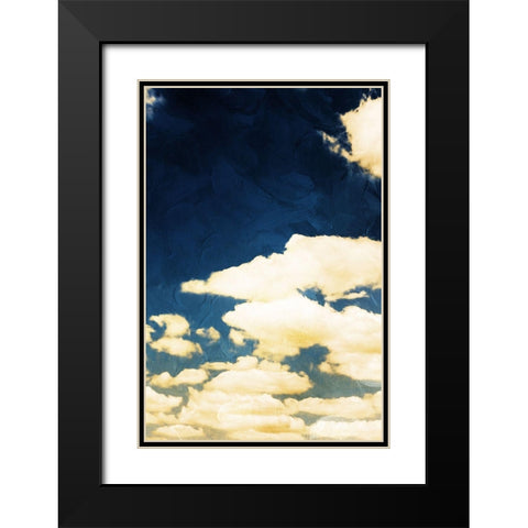 Rich Clouds Mate Black Modern Wood Framed Art Print with Double Matting by Villa, Mlli