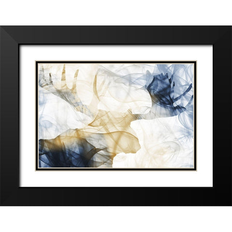 Moose Smoke Black Modern Wood Framed Art Print with Double Matting by Villa, Milli