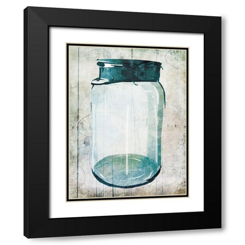 Empty Farm Jar 2 Black Modern Wood Framed Art Print with Double Matting by Villa, Milli