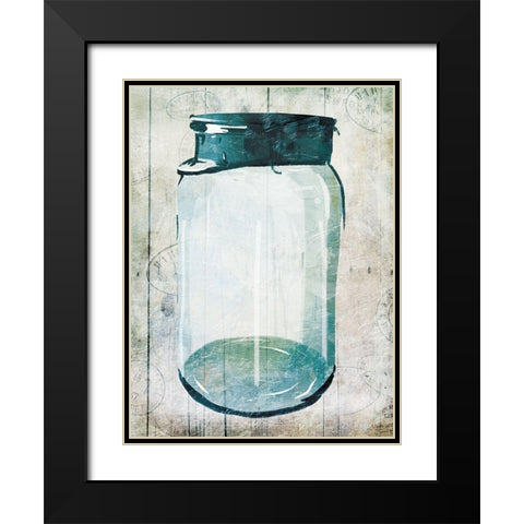 Empty Farm Jar 2 Black Modern Wood Framed Art Print with Double Matting by Villa, Milli