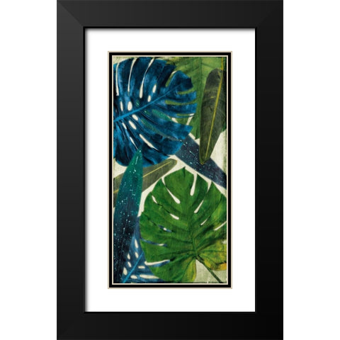 Floral Arrangement Black Modern Wood Framed Art Print with Double Matting by Villa, Milli
