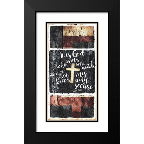 It Is God Black Modern Wood Framed Art Print with Double Matting by Villa, Mlli