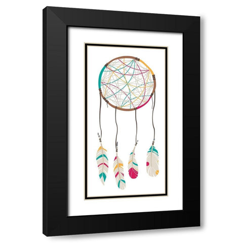 Dreams Black Modern Wood Framed Art Print with Double Matting by Villa, Mlli