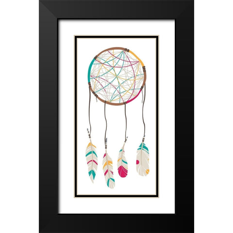 Dreams Black Modern Wood Framed Art Print with Double Matting by Villa, Mlli
