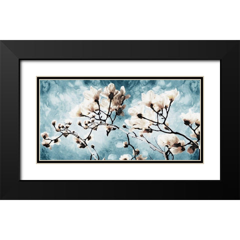 Bloom Through Black Modern Wood Framed Art Print with Double Matting by Villa, Mlli