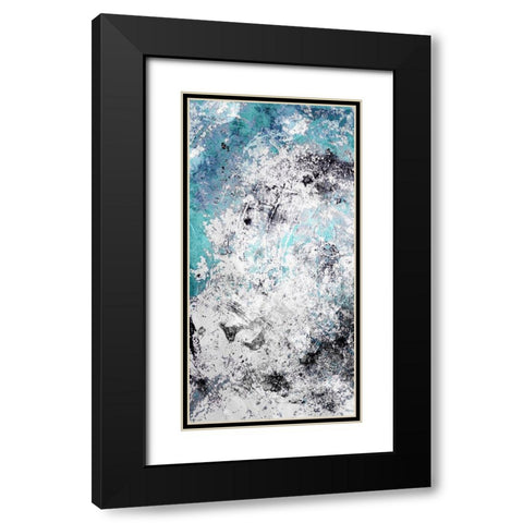 Chaotic Calm One Black Modern Wood Framed Art Print with Double Matting by Villa, Mlli