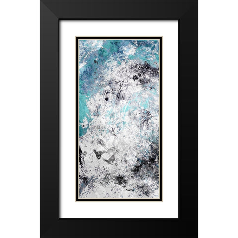Chaotic Calm One Black Modern Wood Framed Art Print with Double Matting by Villa, Mlli