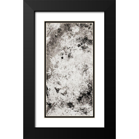 Chaotic Calm One Neutral Black Modern Wood Framed Art Print with Double Matting by Villa, Mlli