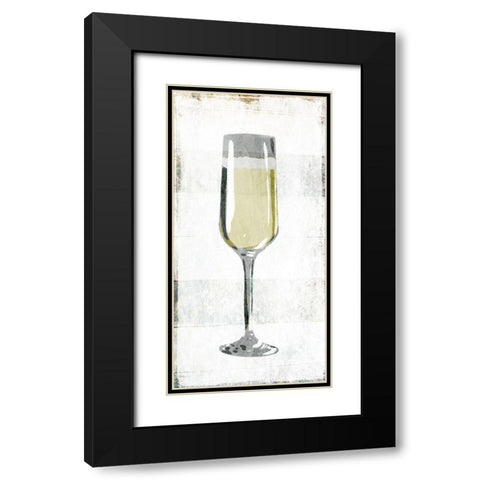 Champagne Black Modern Wood Framed Art Print with Double Matting by Villa, Milli