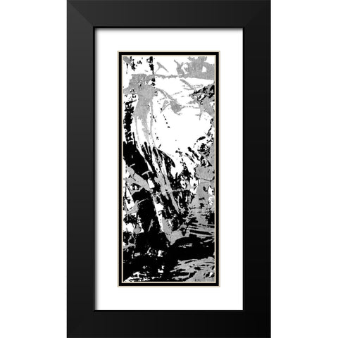 Traffic Jam Black Modern Wood Framed Art Print with Double Matting by OnRei