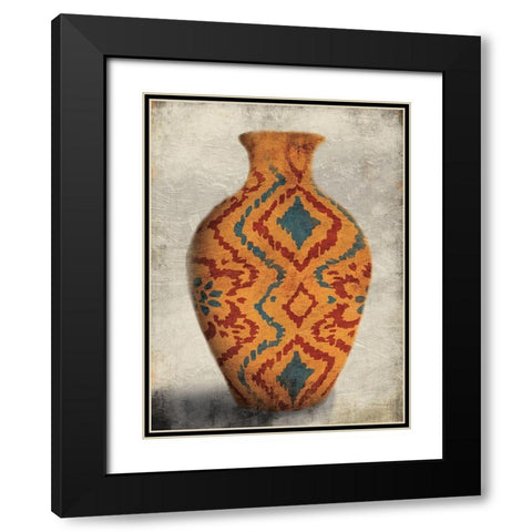 Sun Vessel Mate Black Modern Wood Framed Art Print with Double Matting by OnRei