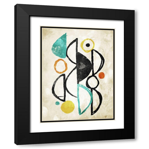 We All Need Help Black Modern Wood Framed Art Print with Double Matting by OnRei