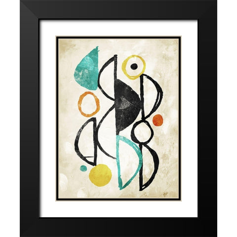 We All Need Help Black Modern Wood Framed Art Print with Double Matting by OnRei