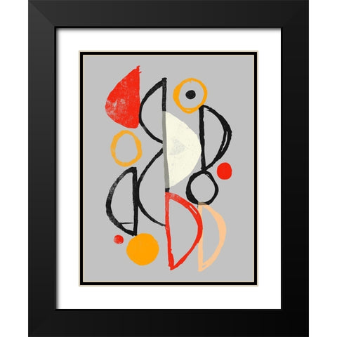 We All Need Help Again Black Modern Wood Framed Art Print with Double Matting by OnRei