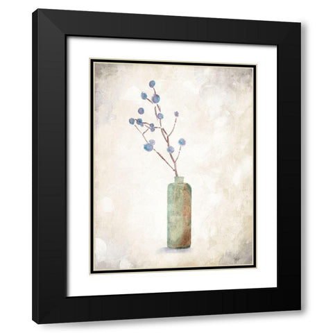 The Only Plant Black Modern Wood Framed Art Print with Double Matting by OnRei