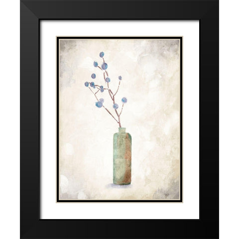 The Only Plant Black Modern Wood Framed Art Print with Double Matting by OnRei