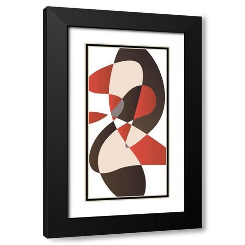 Look At You Black Modern Wood Framed Art Print with Double Matting by OnRei