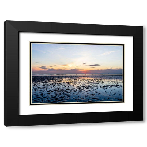 Still Time 1 Black Modern Wood Framed Art Print with Double Matting by Orlando