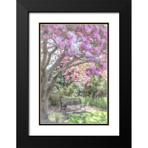Profile Of Attraction Black Modern Wood Framed Art Print with Double Matting by DeLuca, Pat