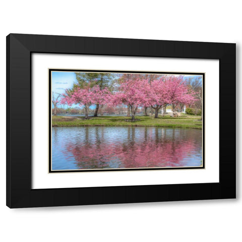 Infatuation Of Belief Black Modern Wood Framed Art Print with Double Matting by DeLuca, Pat