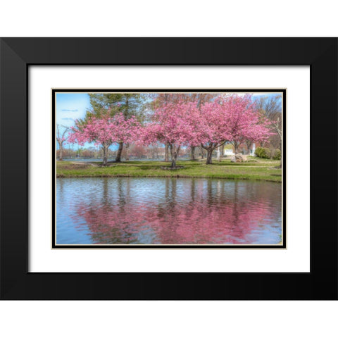 Infatuation Of Belief Black Modern Wood Framed Art Print with Double Matting by DeLuca, Pat