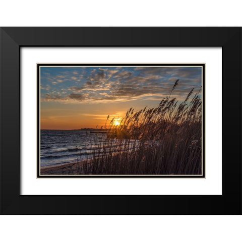 Discovery Of Redemption Black Modern Wood Framed Art Print with Double Matting by DeLuca, Pat