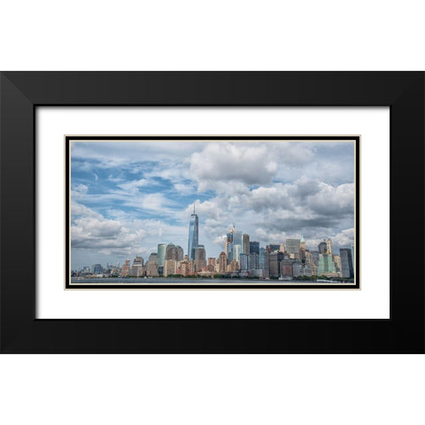 Requiem Of Fortune Black Modern Wood Framed Art Print with Double Matting by DeLuca, Pat
