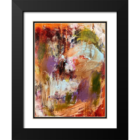 Mystery Box Black Modern Wood Framed Art Print with Double Matting by Spina, Phyllis