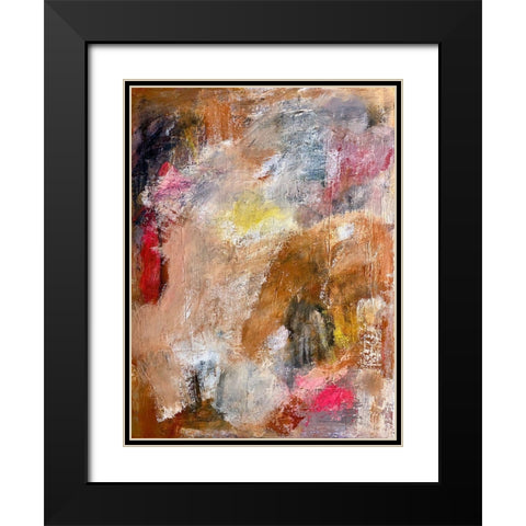 Bread and Butter Black Modern Wood Framed Art Print with Double Matting by Spina, Phyllis