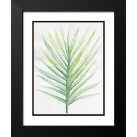 Thru The Foliage 3 Black Modern Wood Framed Art Print with Double Matting by Varacek, Pam